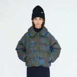 The Tiny Big Sister - Roses short jacket - dark brown