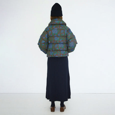 The Tiny Big Sister - Roses short jacket - dark brown