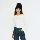 The Tiny Big Sister - Scarf neck blouse
