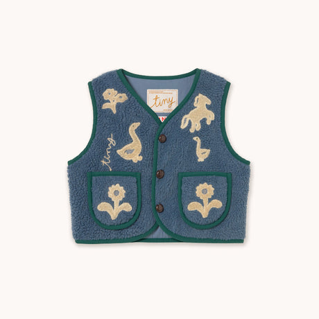 Tiny Cottons - Sherpa vest | Scout & Co