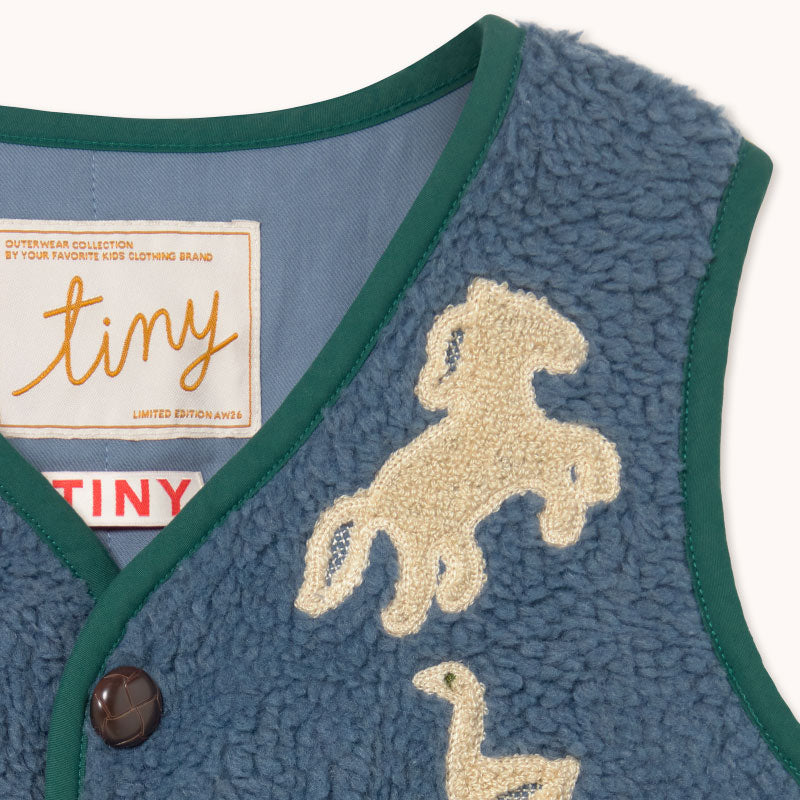 Tiny Cottons - Sherpa vest | Scout & Co