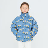 Tiny Cottons - Winter Flowers short padded jacket | Scout & Co