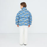 Tiny Cottons - Winter Flowers short padded jacket | Scout & Co