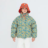 Tiny Cottons - Flower Pattern short padded jacket | Scout & Co