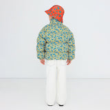 Tiny Cottons - Flower Pattern short padded jacket | Scout & Co