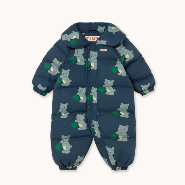 Tiny Cottons - Bears padded overall - baby | Scout & Co