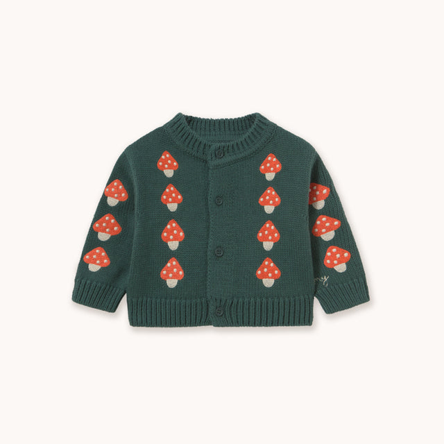 Tiny Cottons - Mini Mushrooms cardigan - baby | Scout & Co