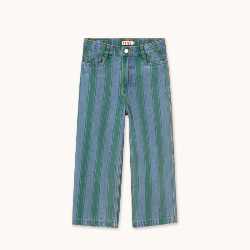 Tiny Cottons - Retro Stripes straight denim jeans | Scout & Co