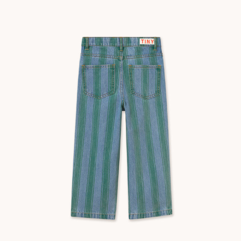 Tiny Cottons - Retro Stripes straight denim jeans | Scout & Co