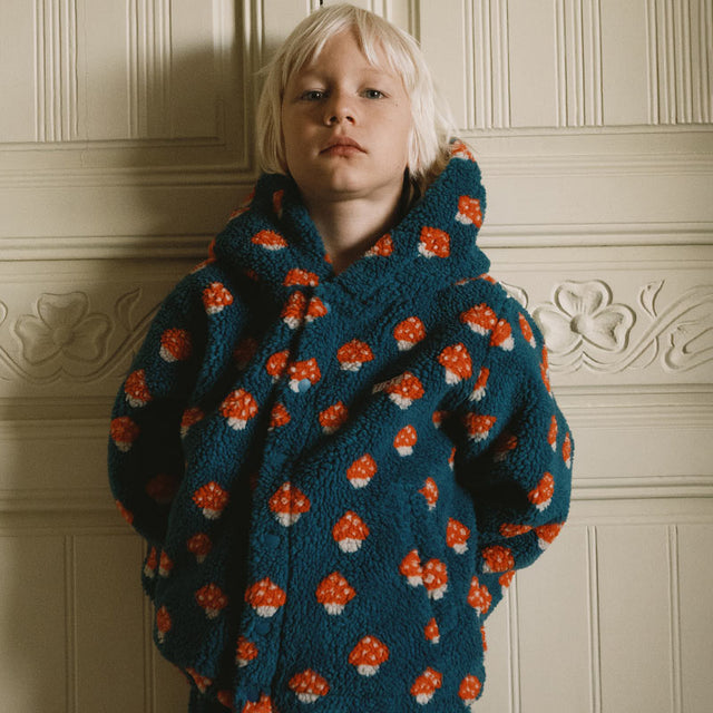 Tiny Cottons - Tiny mushroom sherpa hoodie | Scout & Co