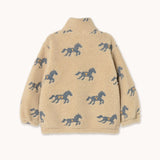 Tiny Cottons - Horses sherpa sweatshirt | Scout & Co