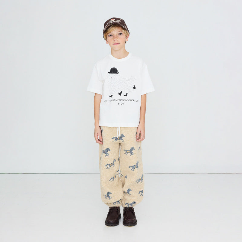 Tiny Cottons - Horses sherpa pants | Scout & Co