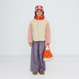 Tiny Cottons - Colour Block sherpa jacket - vanilla | Scout & Co