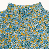 Tiny Cottons - Flower Pattern rib mockneck top | Scout & Co