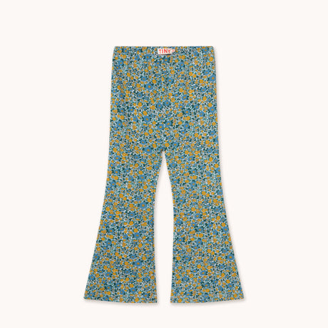 Tiny Cottons - Flower Pattern rib pants | Scout & Co