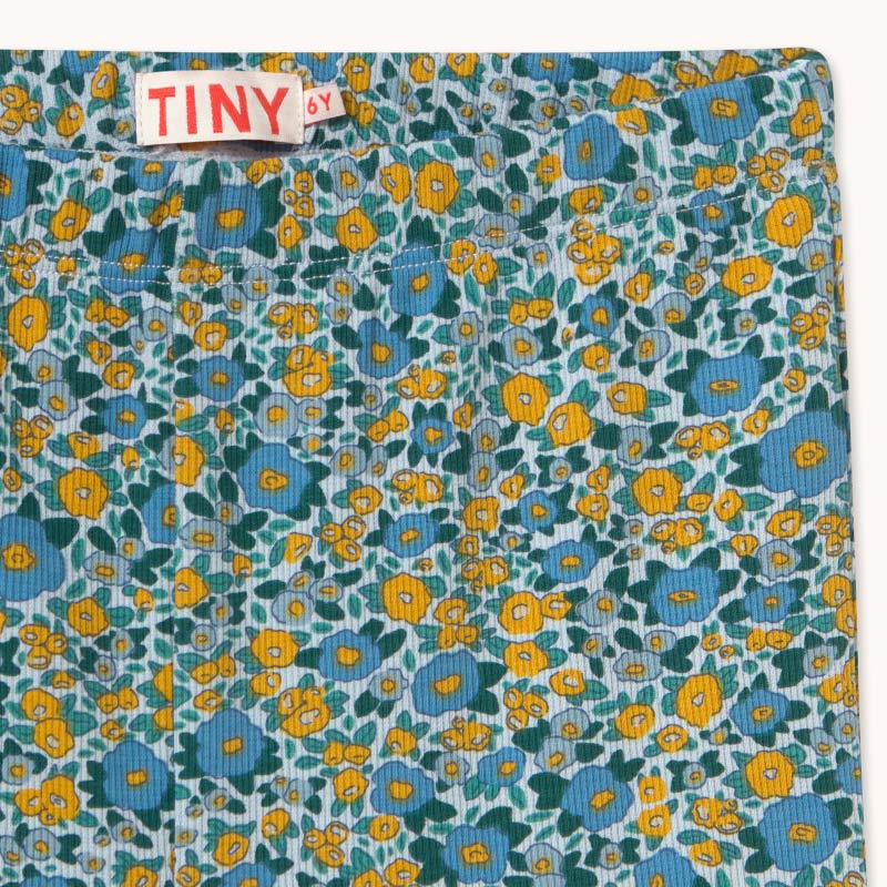Tiny Cottons - Flower Pattern rib pants | Scout & Co