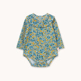Tiny Cottons - Flower pattern rib body - baby | Scout & Co