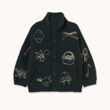 Tiny Cottons - Tiny apples sherpa jacket | Scout & Co