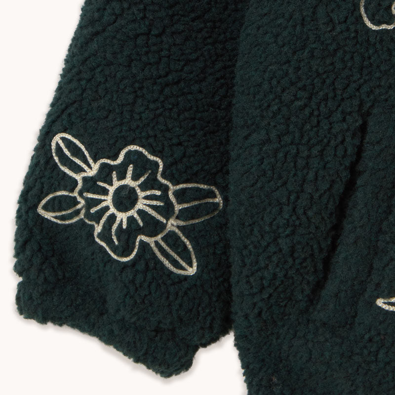 Tiny Cottons - Tiny apples sherpa jacket | Scout & Co