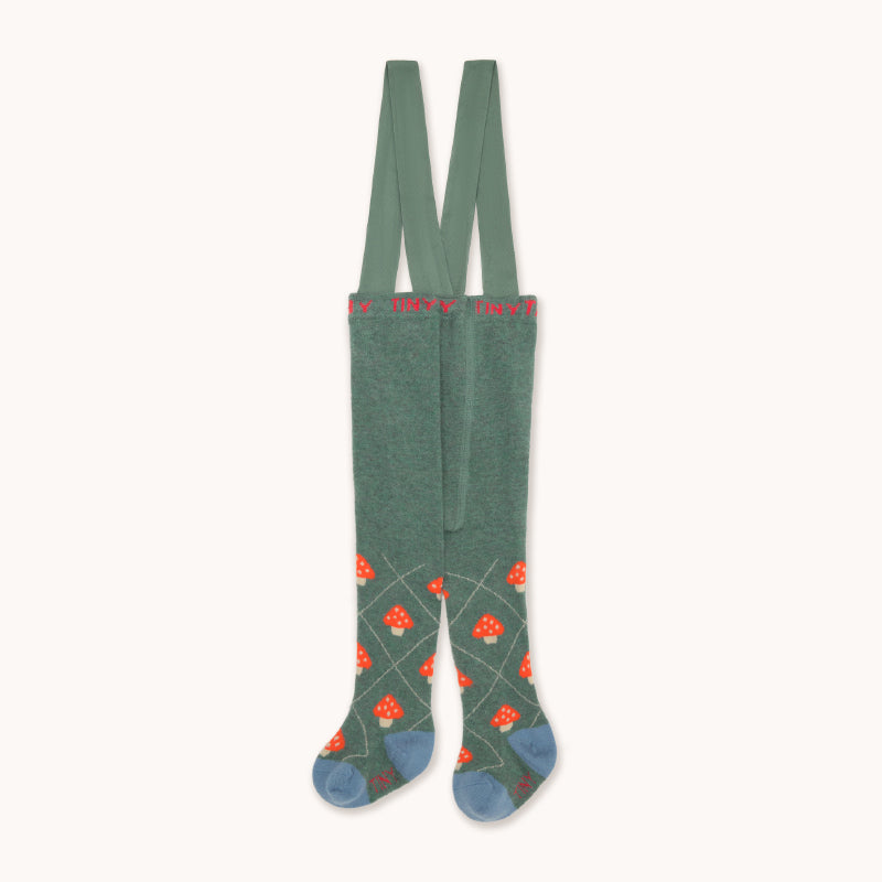 Tiny Cottons - Mushrooms tights - baby | Scout & Co