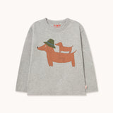 Tiny Cottons - Two Dogs graphic sleeve tee | Scout & Co