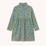 Tiny Cottons - Flower Pattern rib mockneck dress | Scout & Co