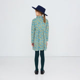 Tiny Cottons - Flower Pattern rib mockneck dress | Scout & Co