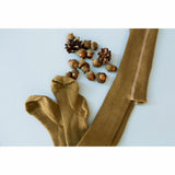 Silly Silas - Footed cotton tights with braces - Acorn Brown | Scout & Co