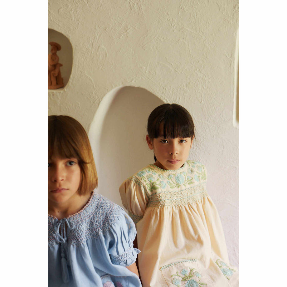 Apolina - Dora Dress - Milk - SS24 - UK Stockist | Scout & Co