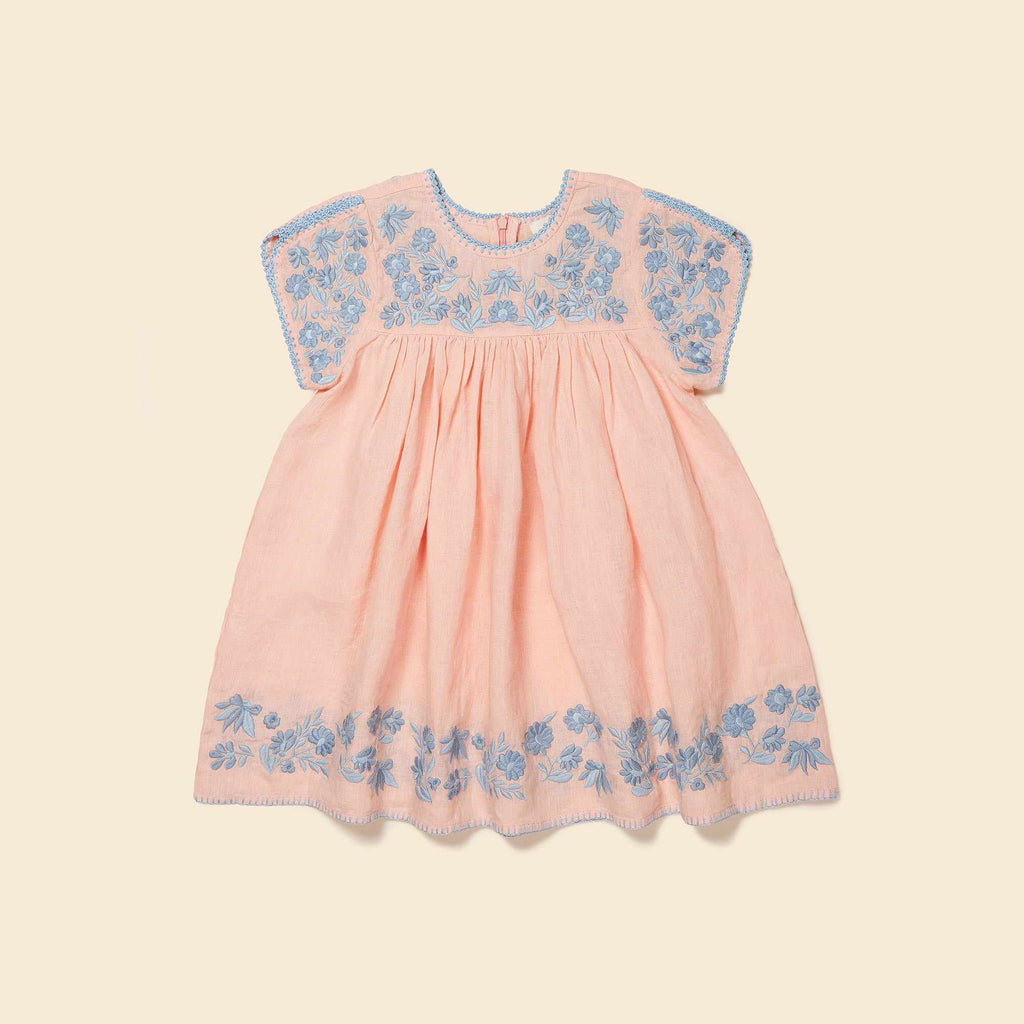 Apolina - Stevie dress - Pale Rose | Scout & Co