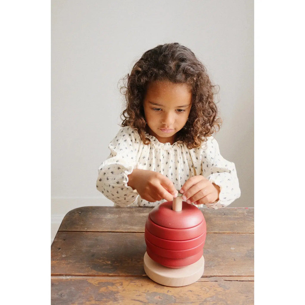 Konges Sløjd - Apple wooden stacking toy | Scout & Co