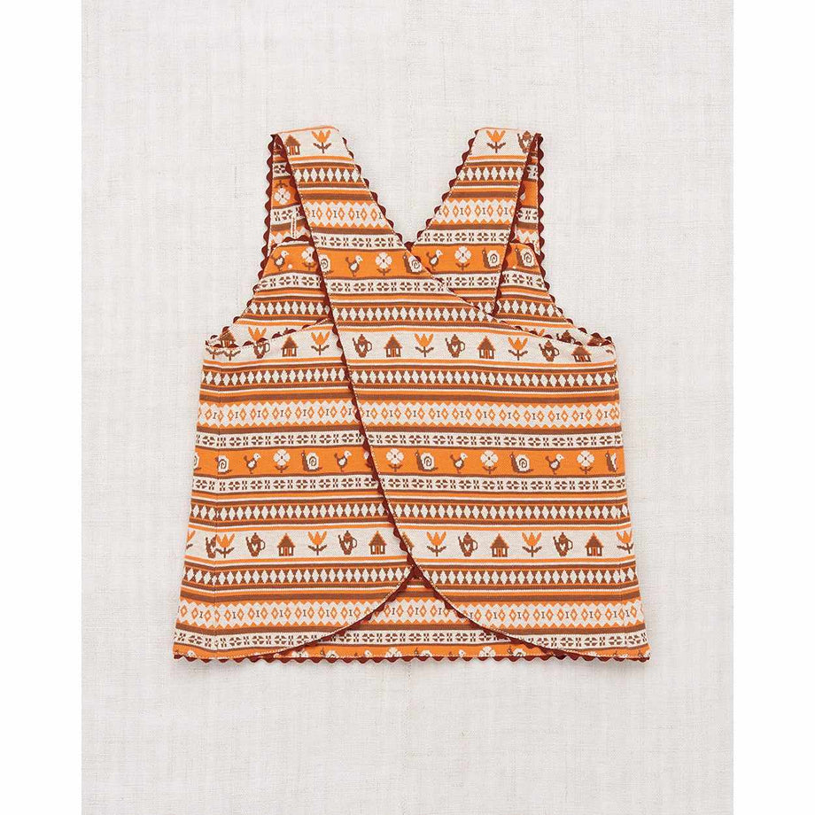 Misha & Puff Apron Top - Dacha Stripe - UK Stockist | Scout & Co