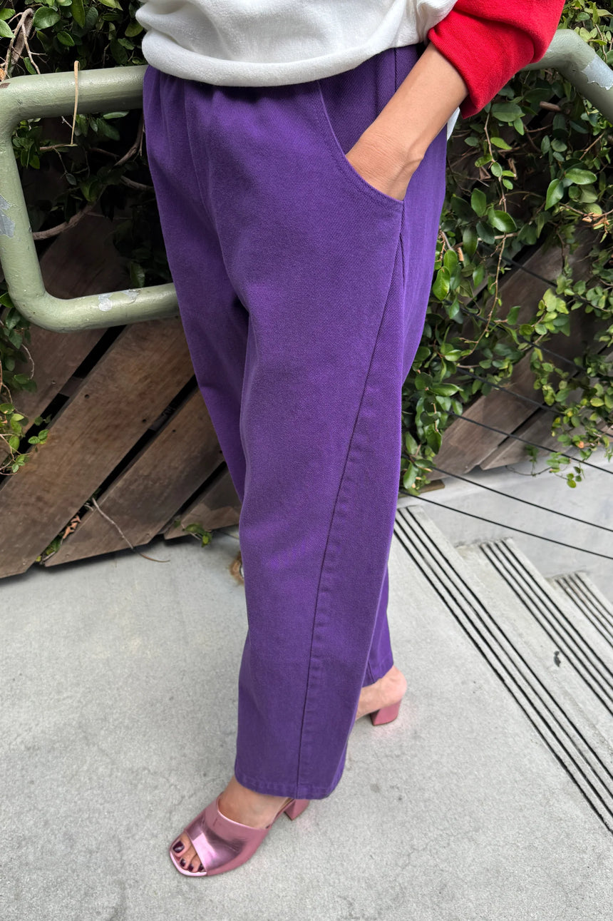 Le Bon Shoppe - Arc pants - Eggplant