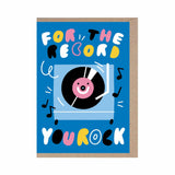 Rumble Cards - Just For The Record card | Scout & Co