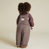 Claude & Co - August Sky gingham dungarees | Scout & Co
