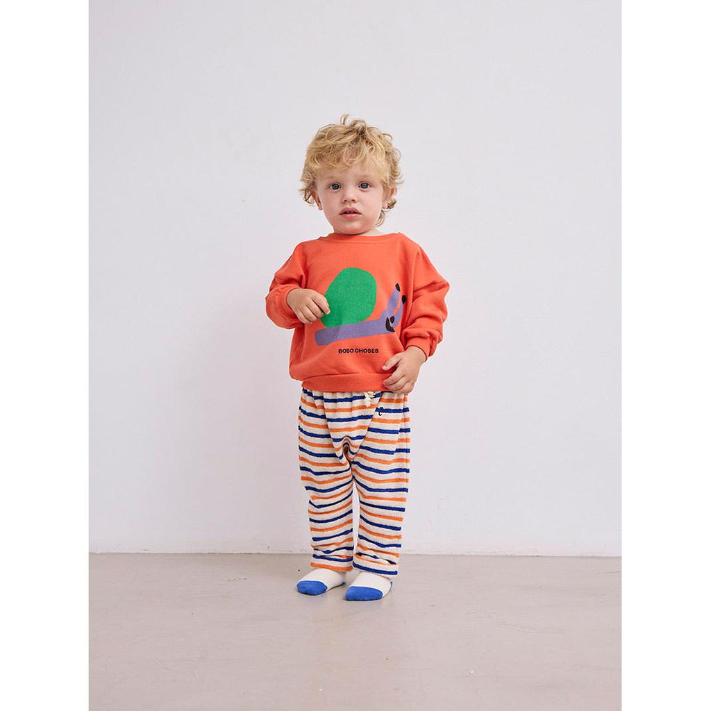 Bobo Choses - Striped terry cloth harem pants | Scout & Co