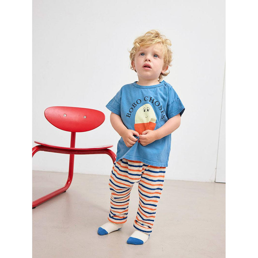 Bobo Choses - Striped terry cloth harem pants | Scout & Co