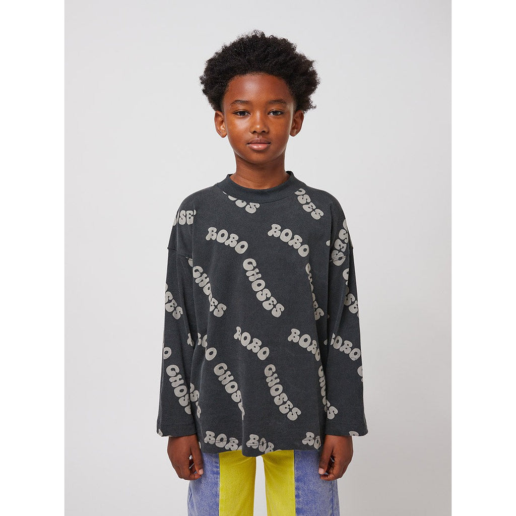 Bobo Choses - Wavy Bobo Choses all-over long-sleeved T-shirt | Scout & Co