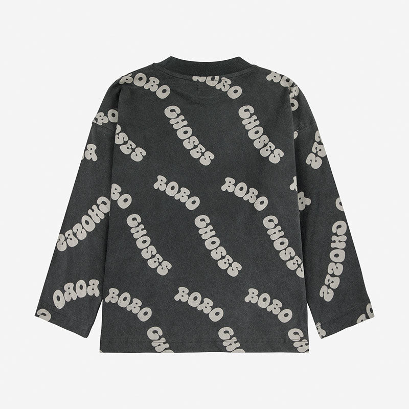 Bobo Choses - Wavy Bobo Choses all-over long-sleeved T-shirt | Scout & Co