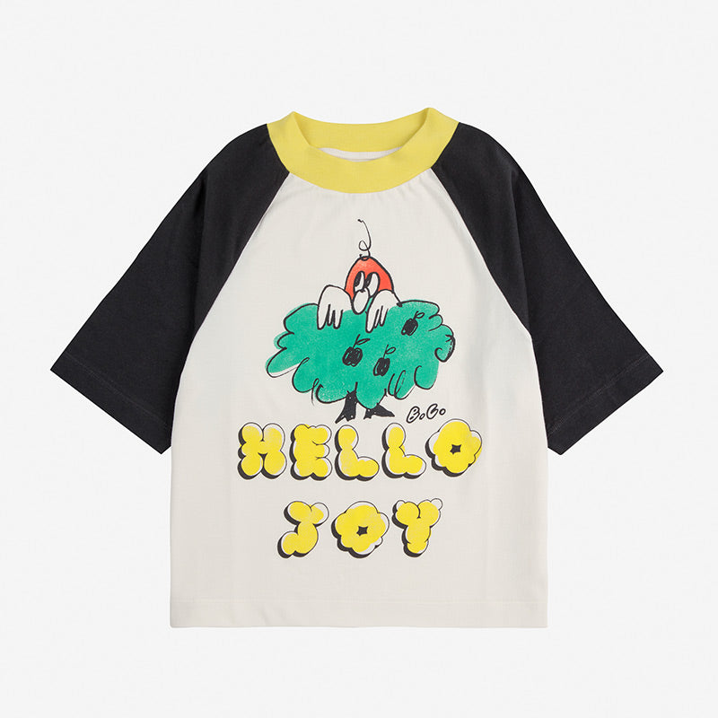 Bobo Choses - Hello Joy raglan sleeve T-shirt | Scout & Co