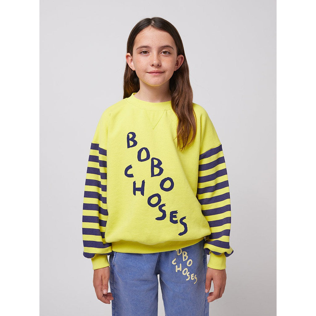 Bobo Choses - Diagonal Bobo Choses sweatshirt | Scout & Co