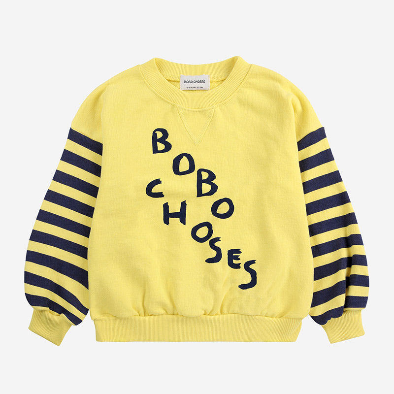 Bobo Choses - Diagonal Bobo Choses sweatshirt | Scout & Co