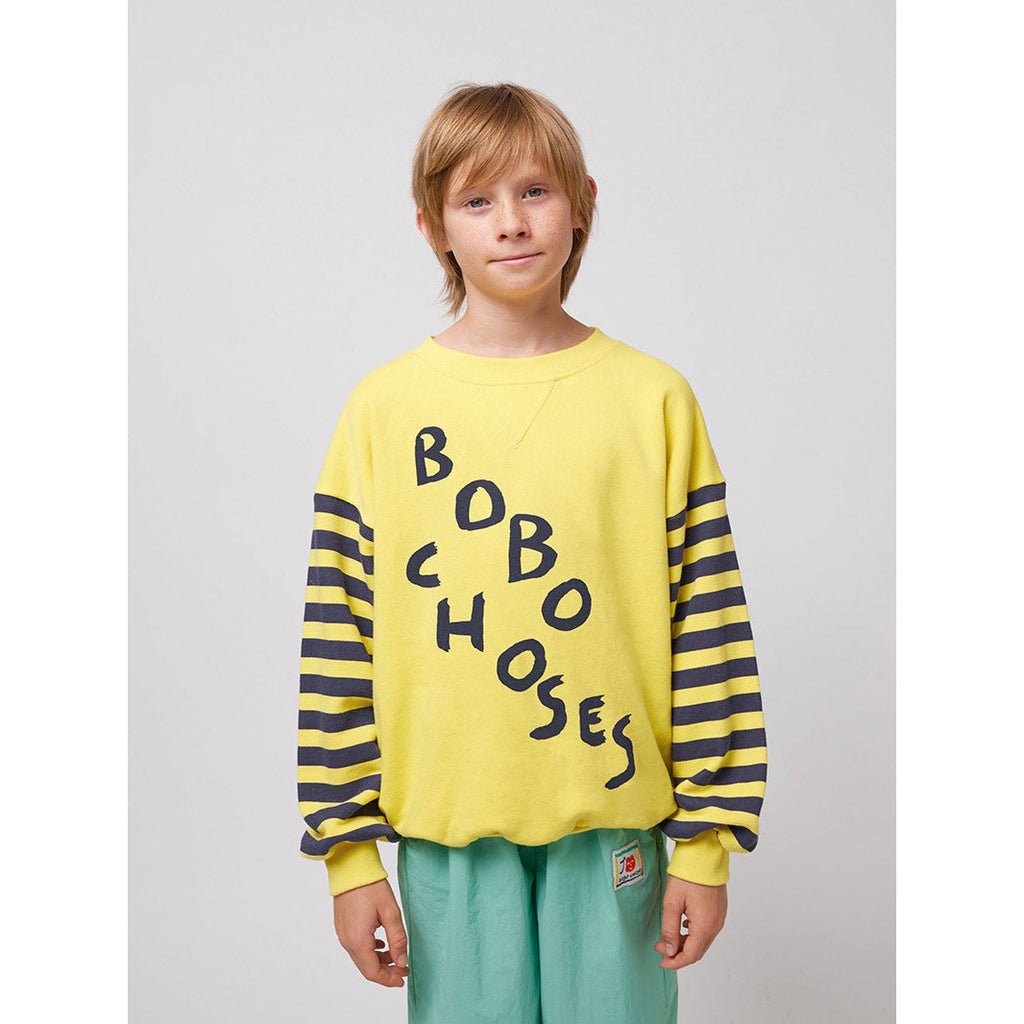 Bobo Choses - Diagonal Bobo Choses sweatshirt | Scout & Co