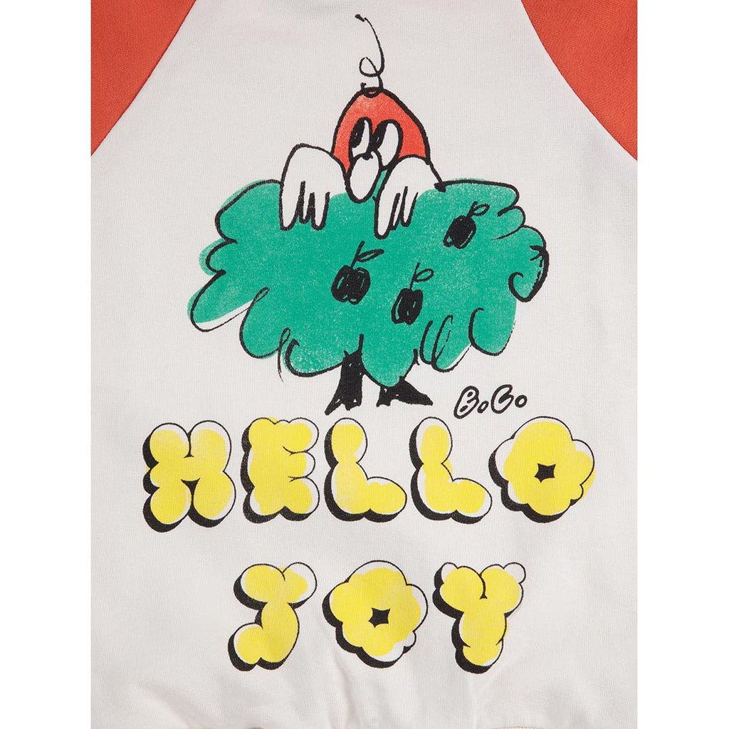 Bobo Choses - Hello Joy raglan sleeves hoodie | Scout & Co