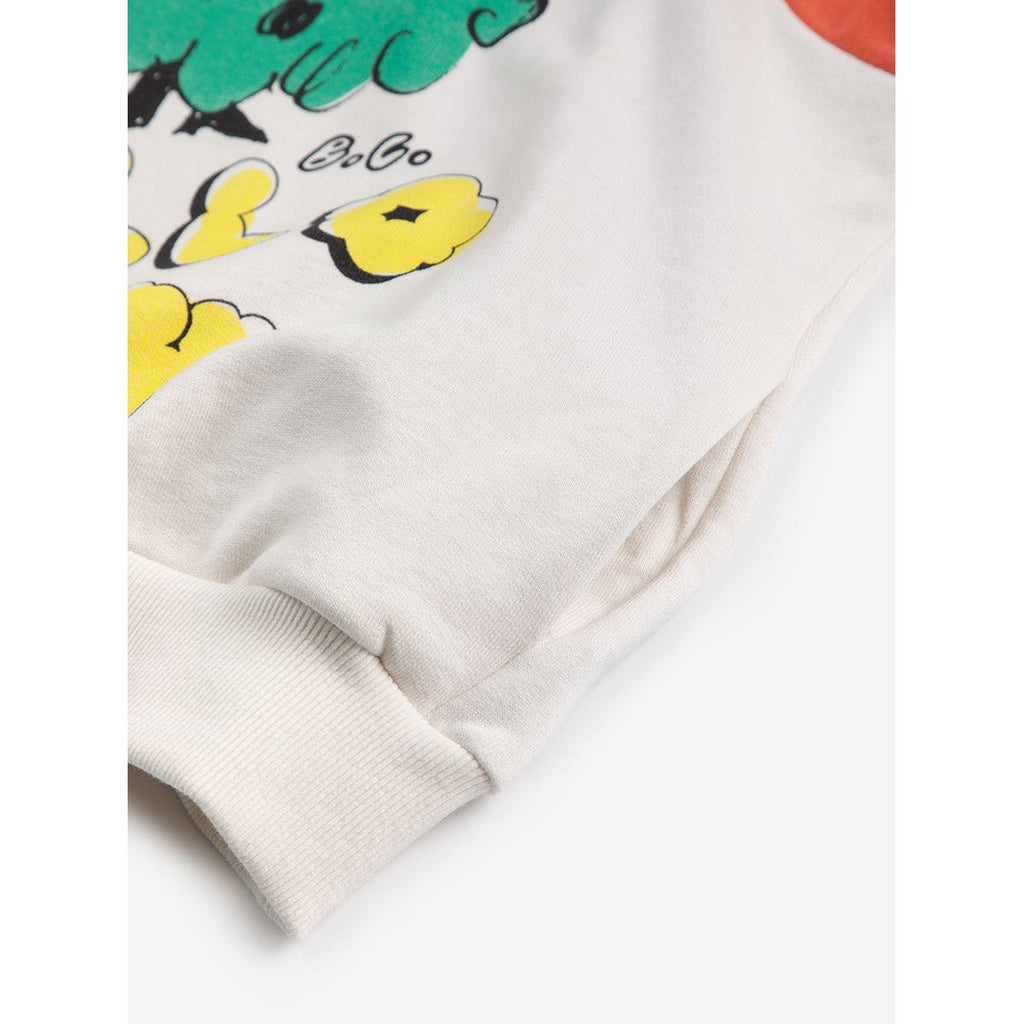 Bobo Choses - Hello Joy raglan sleeves hoodie | Scout & Co