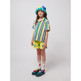 Bobo Choses - Multicolour stripes terry cloth shirt | Scout & Co