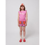 Bobo Choses - Pink colour block shorts | Scout & Co