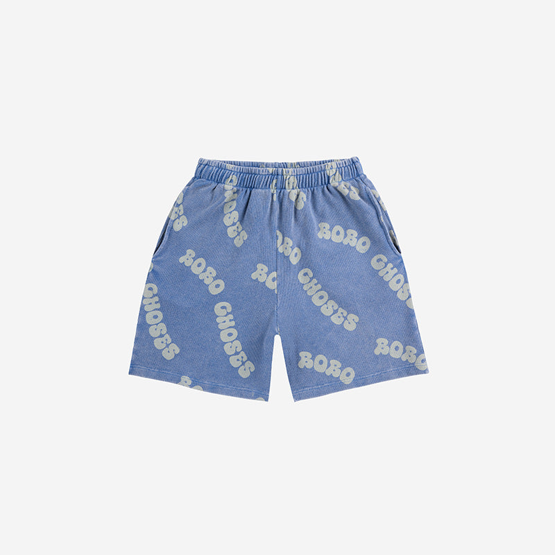 Bobo Choses - Wavy Bobo Choses waffle bermuda shorts | Scout & Co