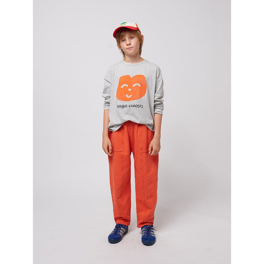 Bobo Choses - Smiling red jogging pants | Scout & Co