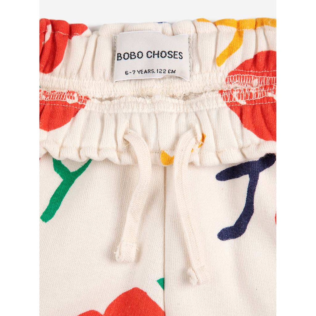 Bobo Choses - Smiling all-over jogging pants | Scout & Co